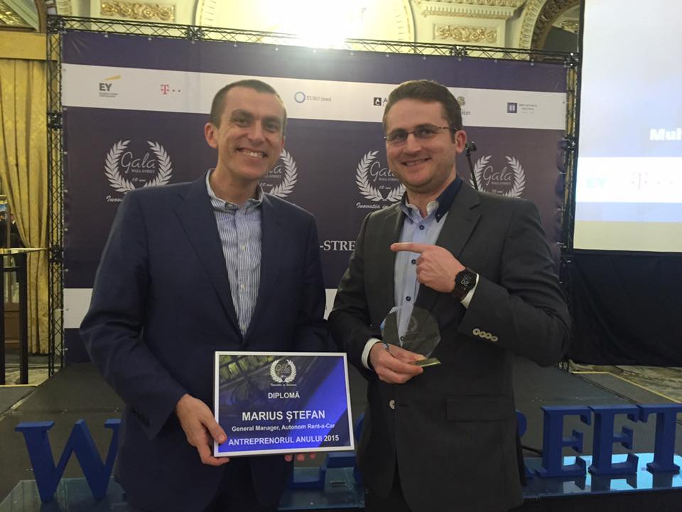 Marius Stefan, CEO Autonom: Antreprenorul anului 2015
